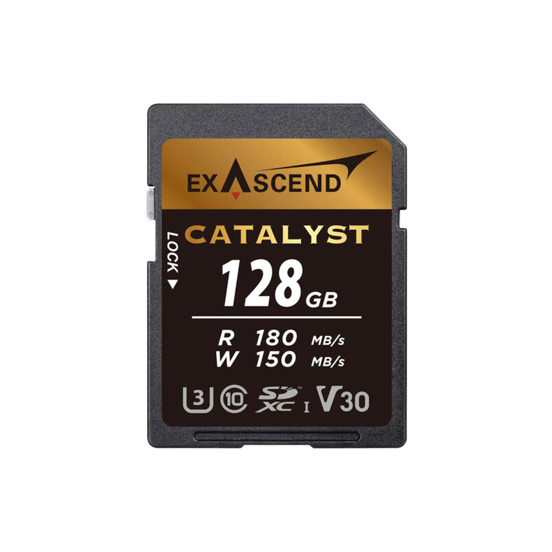 Exascend 128GB Catalyst UHS-I SDXC Memory Card-SDHC/SDXC-Apodax
