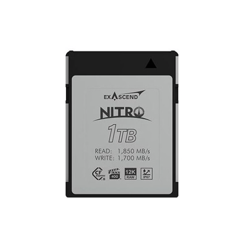 Exascend 1TB Nitro CFexpress VPG400 Type B Memory Card-CFEXPRESS-Apodax