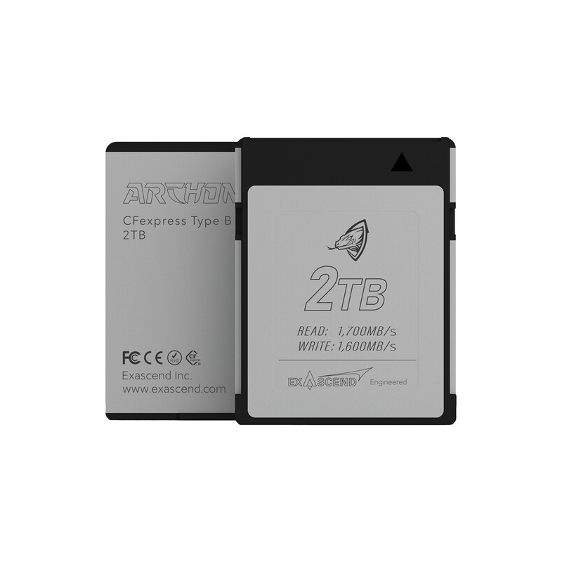 Exascend 2TB Archon CFexpress Type B Memory Card-CFEXPRESS-Apodax