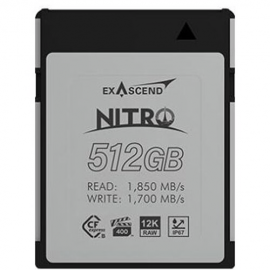 Exascend 512GB Nitro CFexpress VPG400 Type B Memory Card