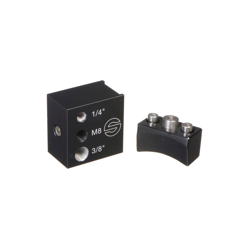 Sachtler Accessory mount with 1/4 in, M8, 3/8 in tap holes-Sachtler-Apodax