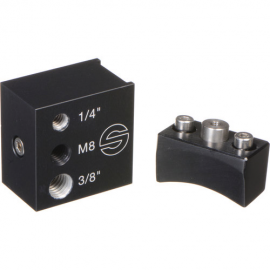 Sachtler Accessory mount with 1/4 in, M8, 3/8 in tap holes
