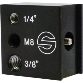 Sachtler Adapter accessory, 1/4", 3/8", M8