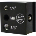 Sachtler Adapter accessory, 1/4", 3/8", M8