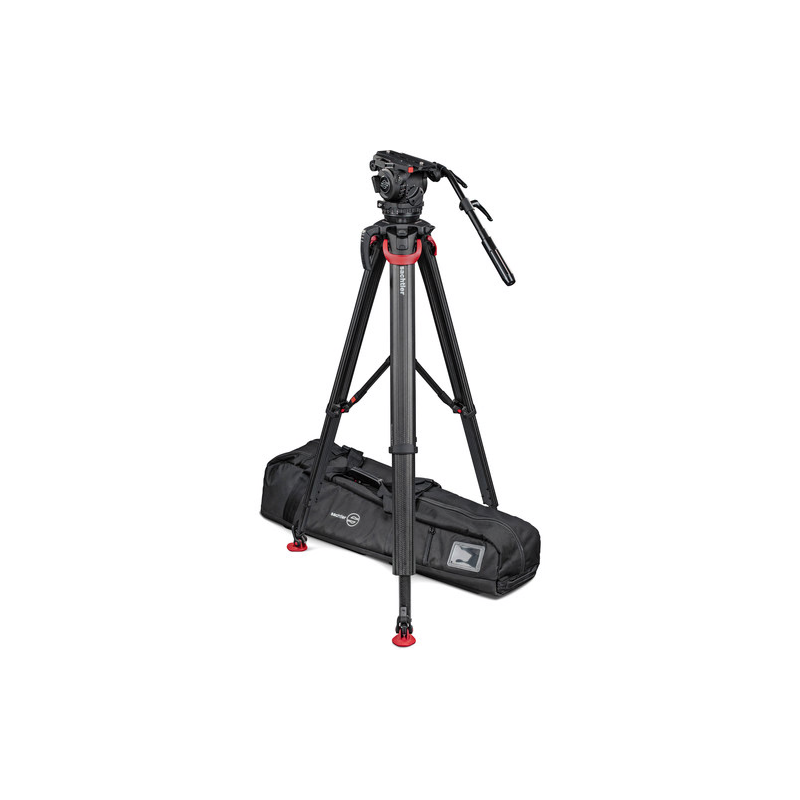 Sachtler System Cine 7+7 flowtech100 MS-KITS DE TR&Iacute;PODE-Apodax