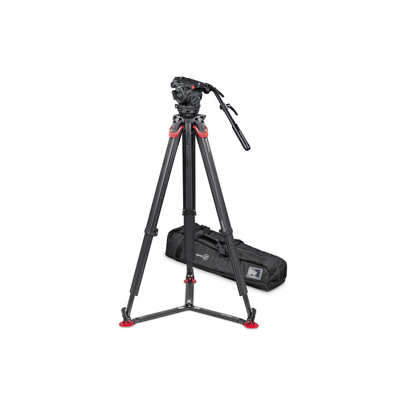 Sachtler System Cine 7+7 flowtech100 GS-KITS DE TR&Iacute;PODE-Apodax