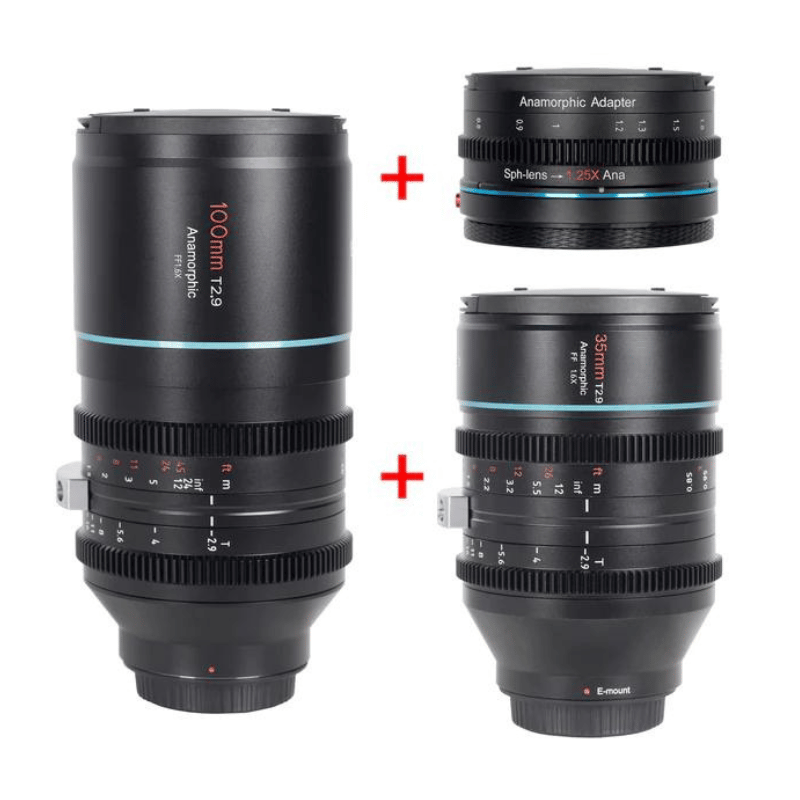 SIRUI VENUS FF 35MM+100MM+ADP125X+CASE Z-&Oacute;PTICAS FIJAS CINE-Apodax