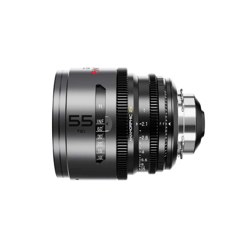DZOFILM Pavo 2x anamorphic Prime 55mm T2.1-Neutral Coating- PL&EF mount (meter)-DZOFILM Pavo-Apodax