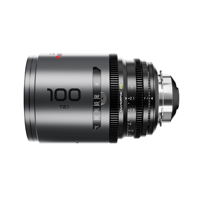 DZOFILM Pavo 2x anamorphic Prime 100mm T2.1-Neutral Coating- PL&EF mount (meter)-DZOFILM Pavo-Apodax
