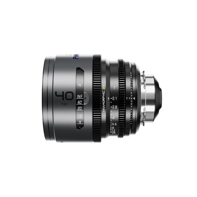 DZOFILM Pavo 2x anamorphic Prime 40mm T2.1-Blue Coating- PL&EF mount (meter)-DZOFILM Pavo-Apodax