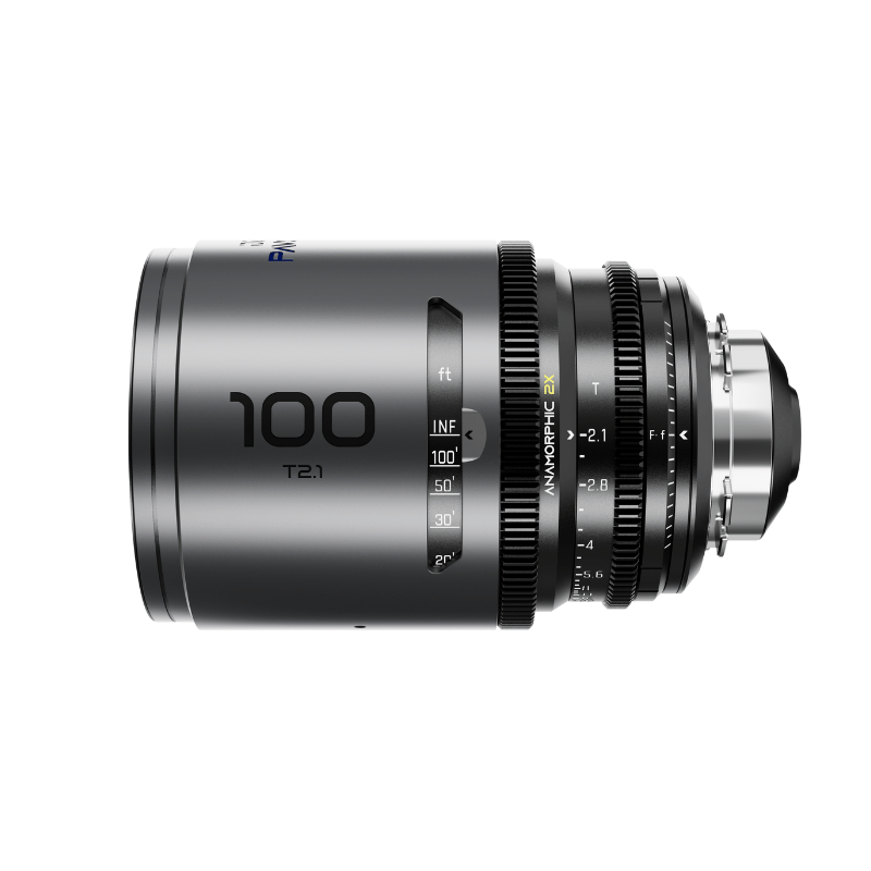 DZOFILM Pavo 2x anamorphic Prime 100mm T2.1-Blue Coating- PL&EF mount (meter)-DZOFILM Pavo-Apodax