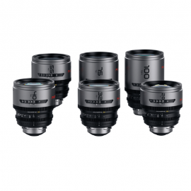 DZOFILM Pavo 2x anamorphic 6-lens set 28/32/40/55/75/100mm T2.1 -Blue Coating- PL&EF mount (meter)
