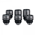 DZOFILM Pavo 2x anamorphic 6-lens set 28/32/40/55/75/100mm T2.1 -Blue Coating- PL&EF mount (meter)