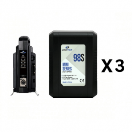 Pack 3 Digitex Mini Series DGT-BP98s + DGT-BP2
