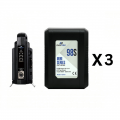Pack 3 Digitex Mini Series DGT-BP98s + DGT-BP2
