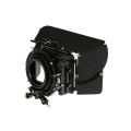 MOVCAM MM-5: Mattebox in size 5.65x5.65", carbon fiber mask, compatible with 15mm and 19mm rig system
