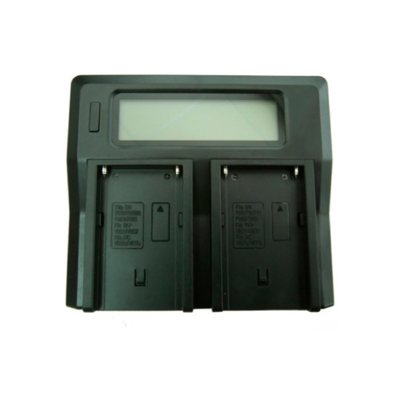 PROLUX CARGADOR DUAL LED NP-BATER&Iacute;AS Y CARGADORES-Apodax