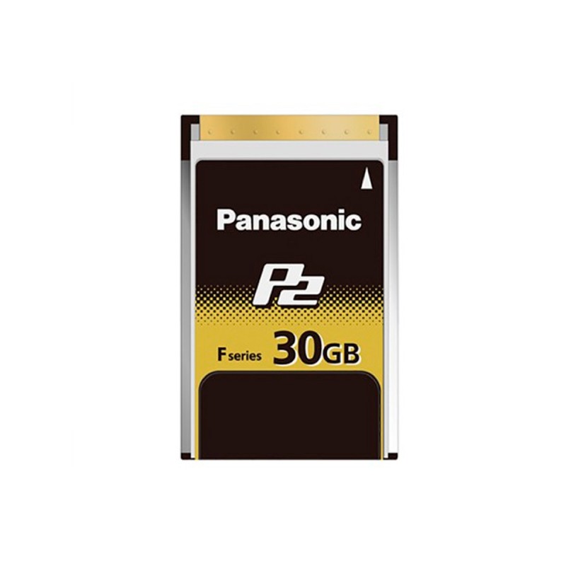 PANASONIC 30GB F-Series P2 Tarjeta de memoria-TARJETAS DE MEMORIA-Apodax