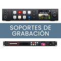 Soportes de Grabación Blackmagic